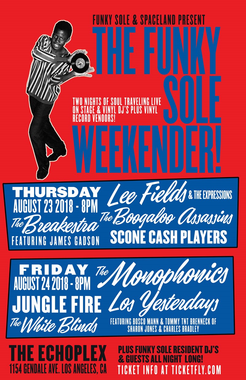 The Funky Sole Weekender! August 23-24, 2018
